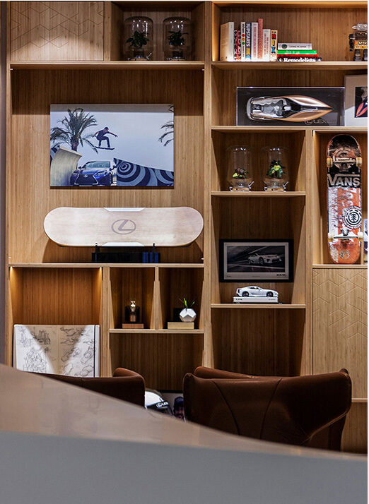 Lexus Brussels airport lounge