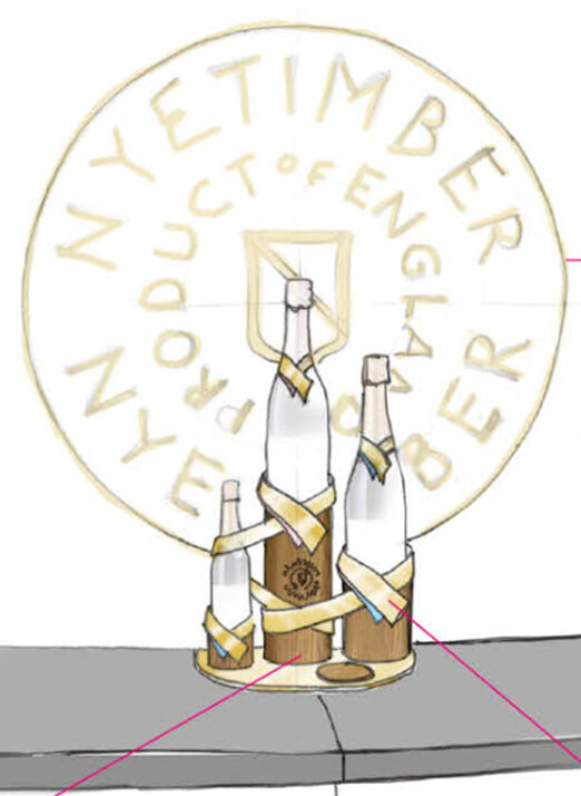 NYETIMBER display
